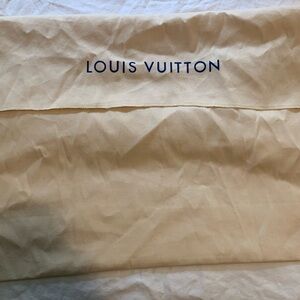 Louis Vuitton Cream Cosmetic Bag